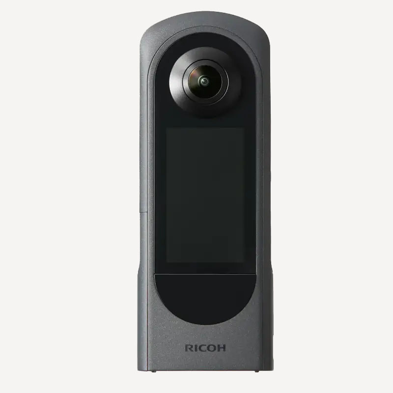 Ricoh Theta X back lens