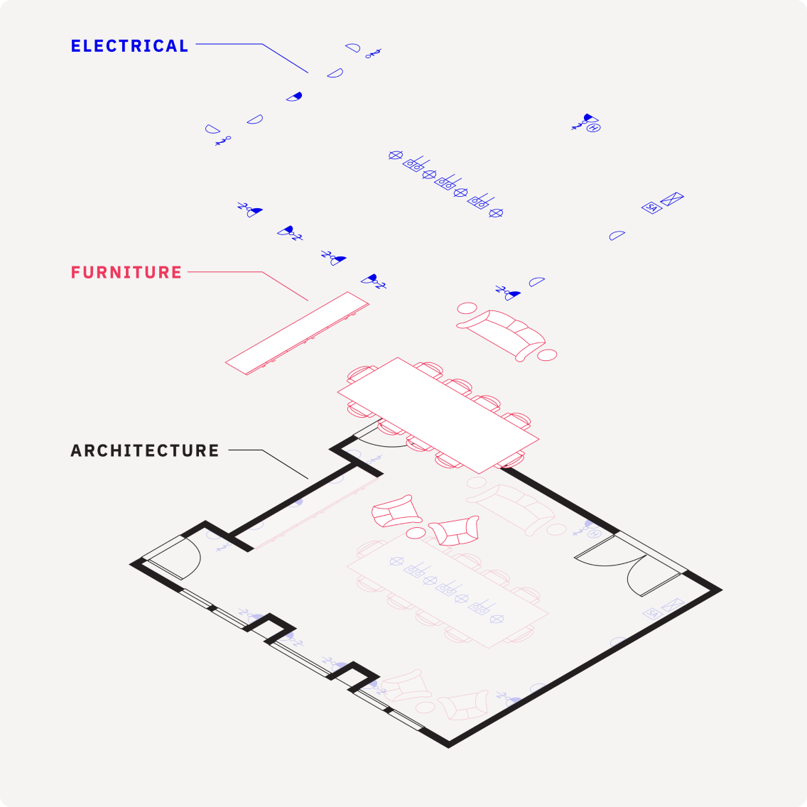 CAD - Architecture Furniture Electrical